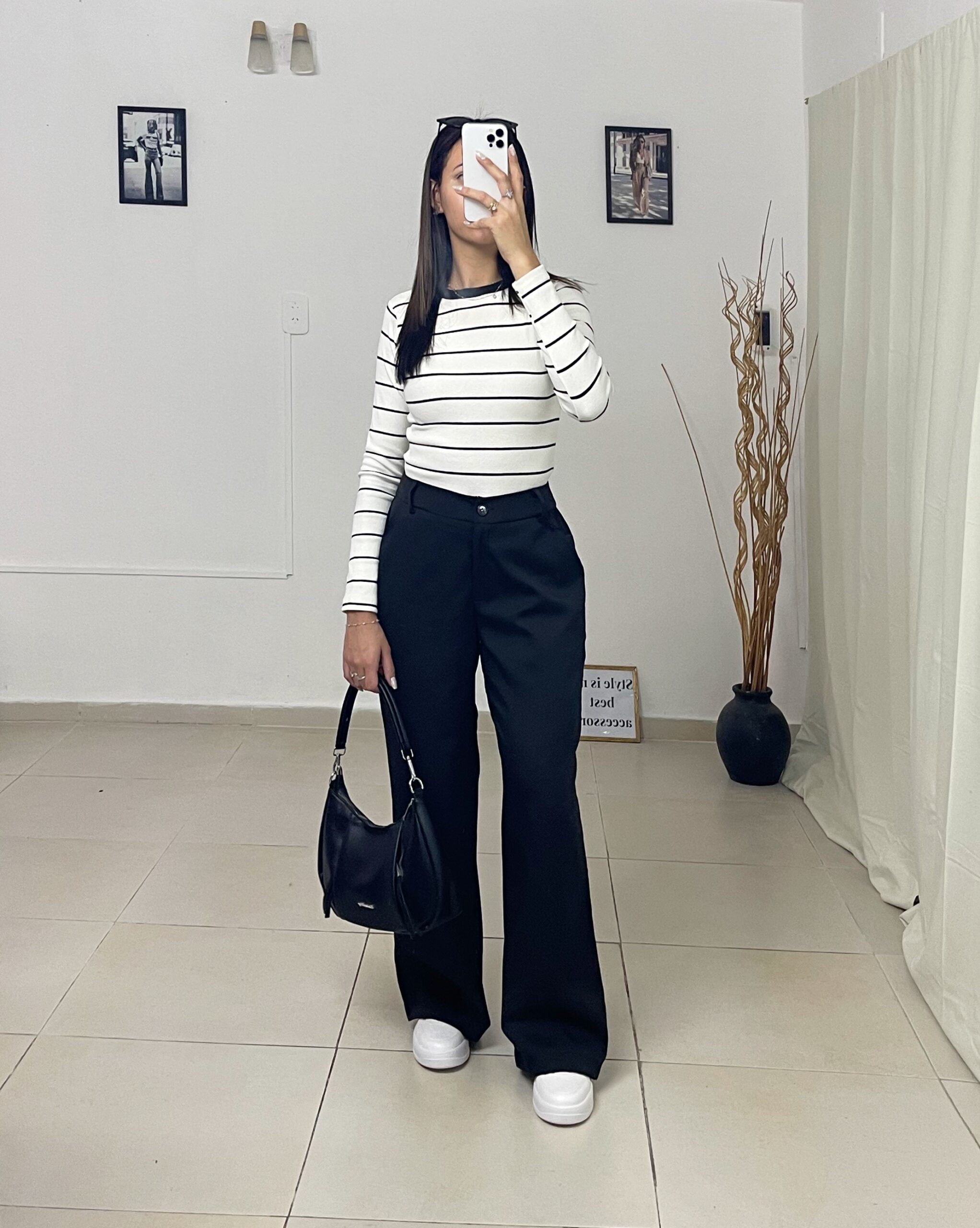 pant sastrero negro