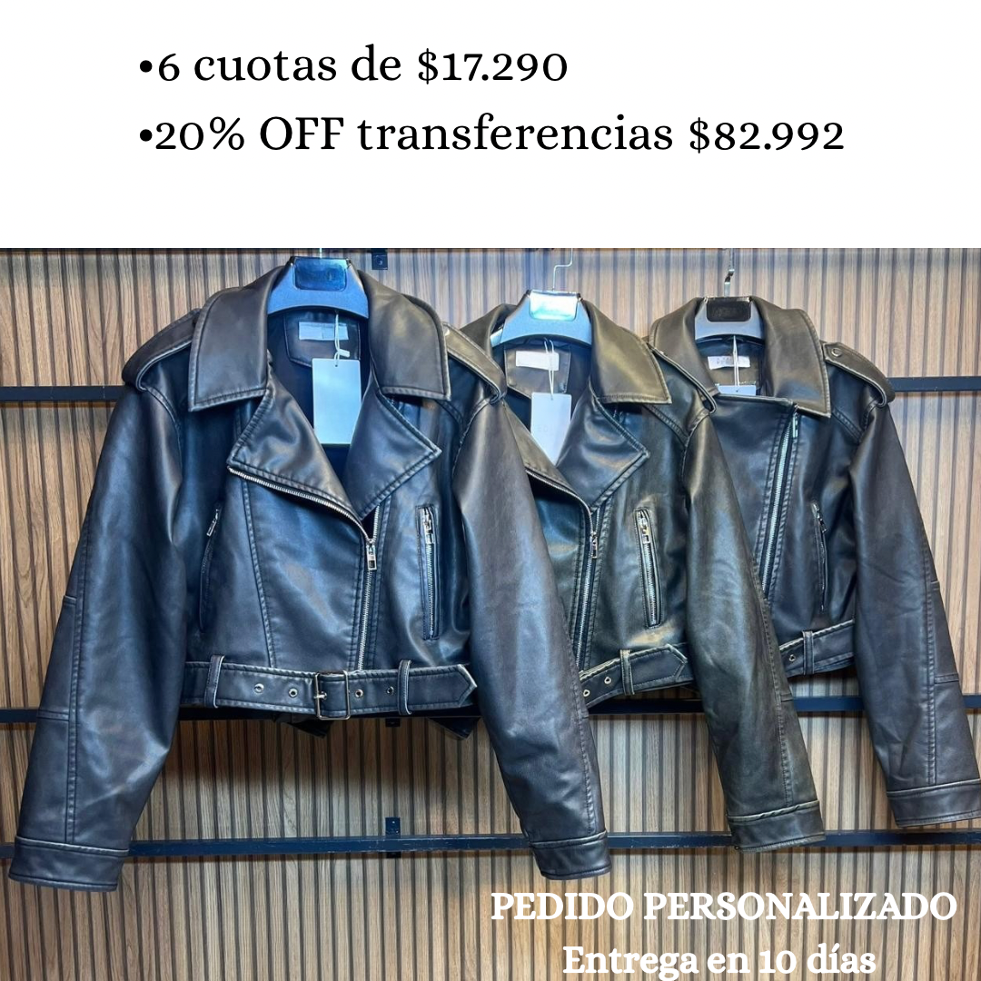 campera ecocuero 05. preventa (entrega en 4 dias/envio gratis con cupon "preventa")